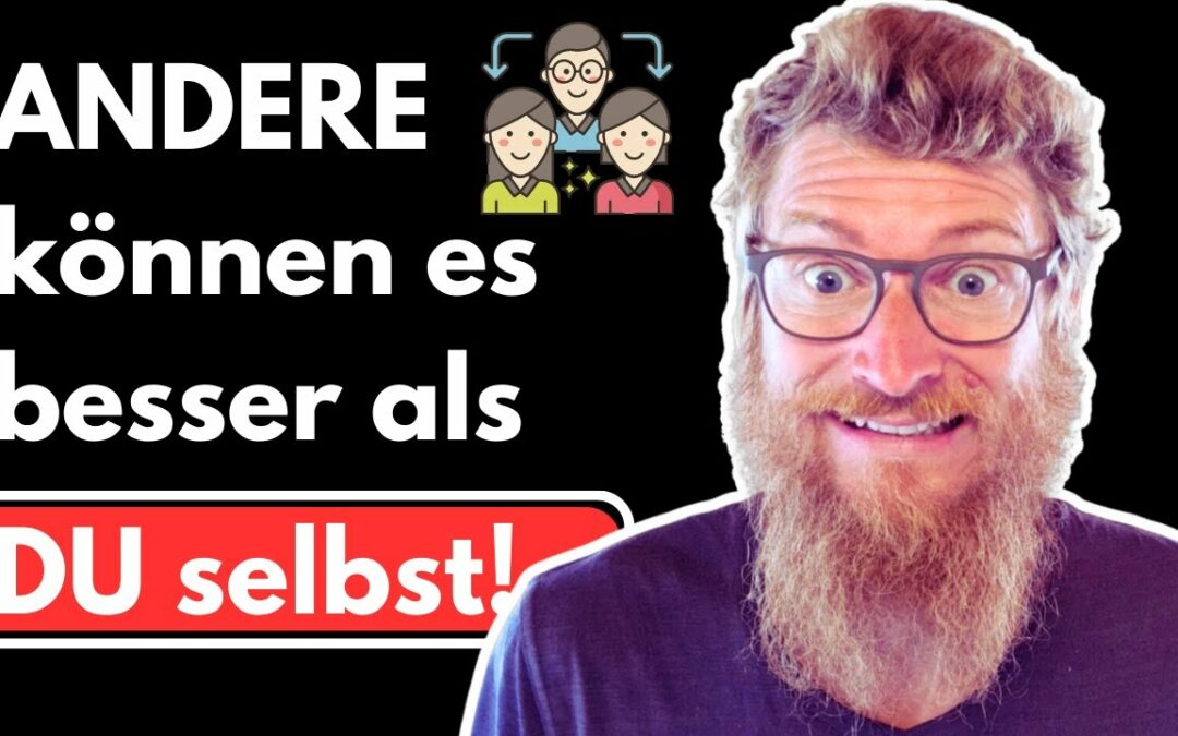 Lust auf mein neues spannendes Video? Wie du durch Aufgaben abgeben FREI wirst und BESSERE Ergebnisse erzielst.